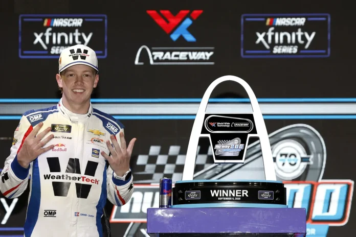 Connor Zilisch NASCAR Xfinity Favorite
