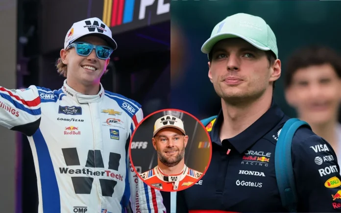 Connor Zilisch meets Max Verstappen