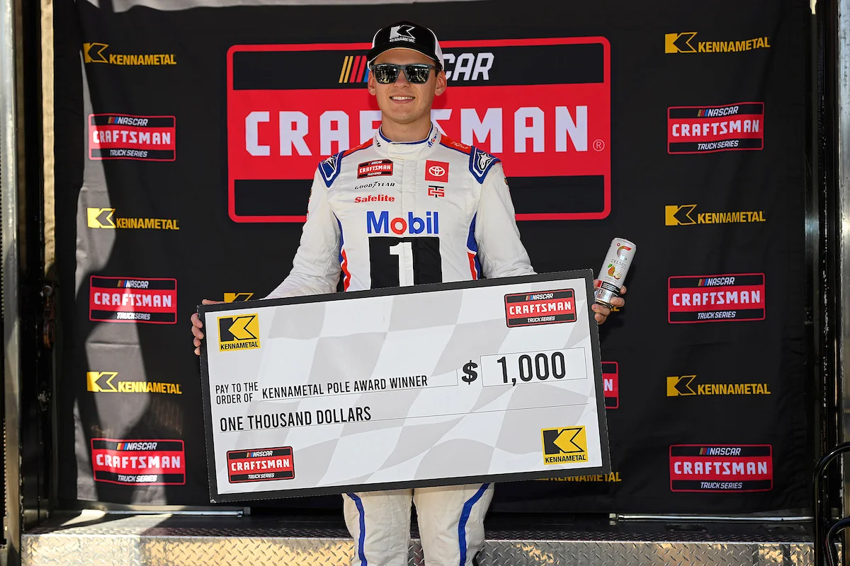 Corey Heim EcoSave 250 pole