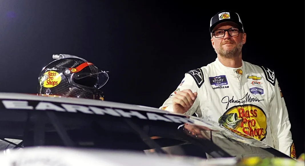 Dale Earnhardt Jr Martinsville reaction