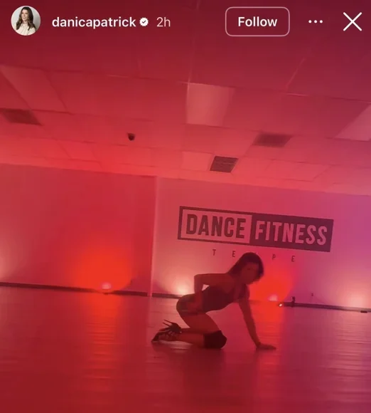 Danica Patrick viral workout challenge