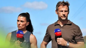 Danica Patrick Sky F1 Moment Goes Viral After Button’s Reaction