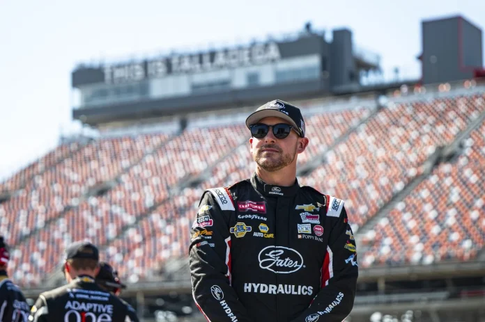 Daniel Hemric Martinsville Playoff Fight