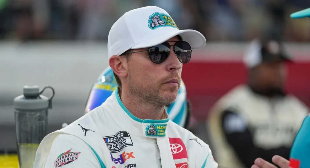 Denny Hamlin Bubba Wallace conversation