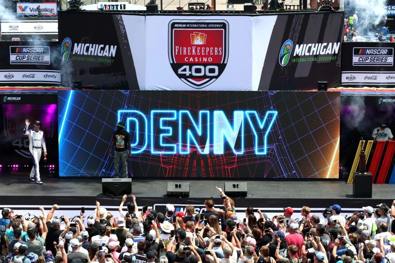 Denny Hamlin NASCAR TV ratings