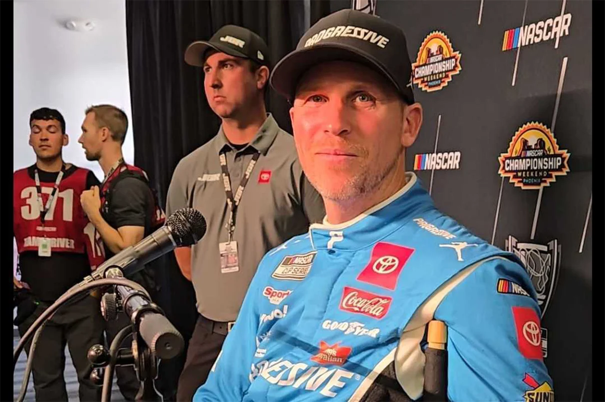 Denny Hamlin Championship 4 Media Day