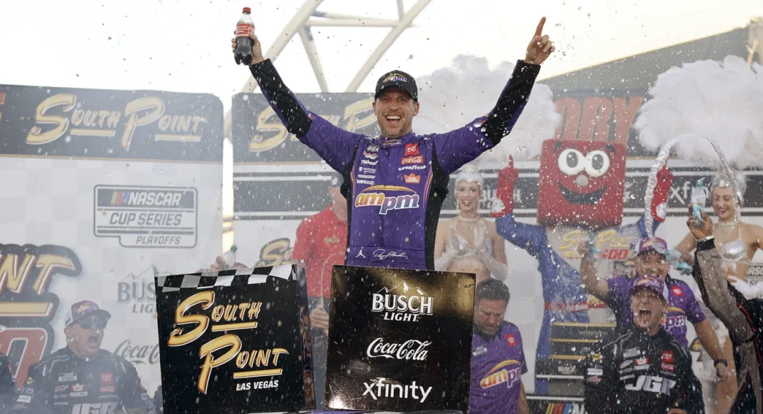 Denny Hamlin Las Vegas victory