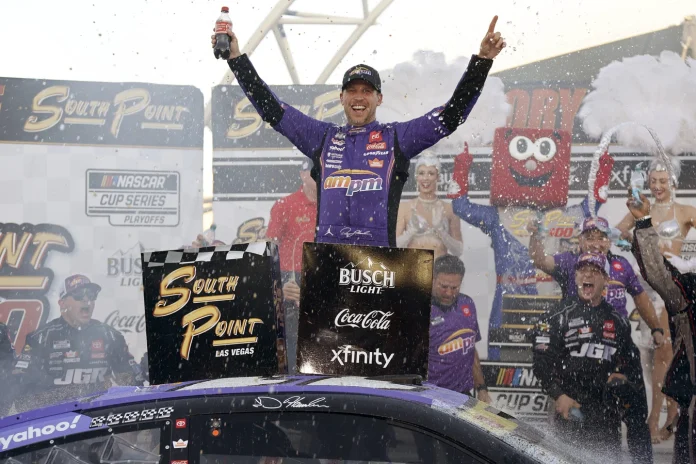 Denny Hamlin Las Vegas victory