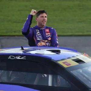 Denny Hamlin Breaks Down Ty Gibbs’ Dramatic Talladega Move
