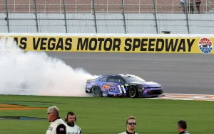 Denny Hamlin’s Emotional Vegas Win Defies $54B Sponsor Exit