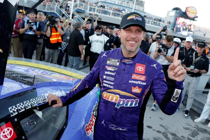 Denny Hamlin milestone victory