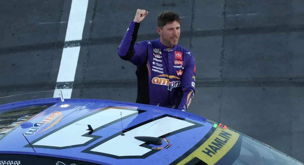 Denny Hamlin caution controversy