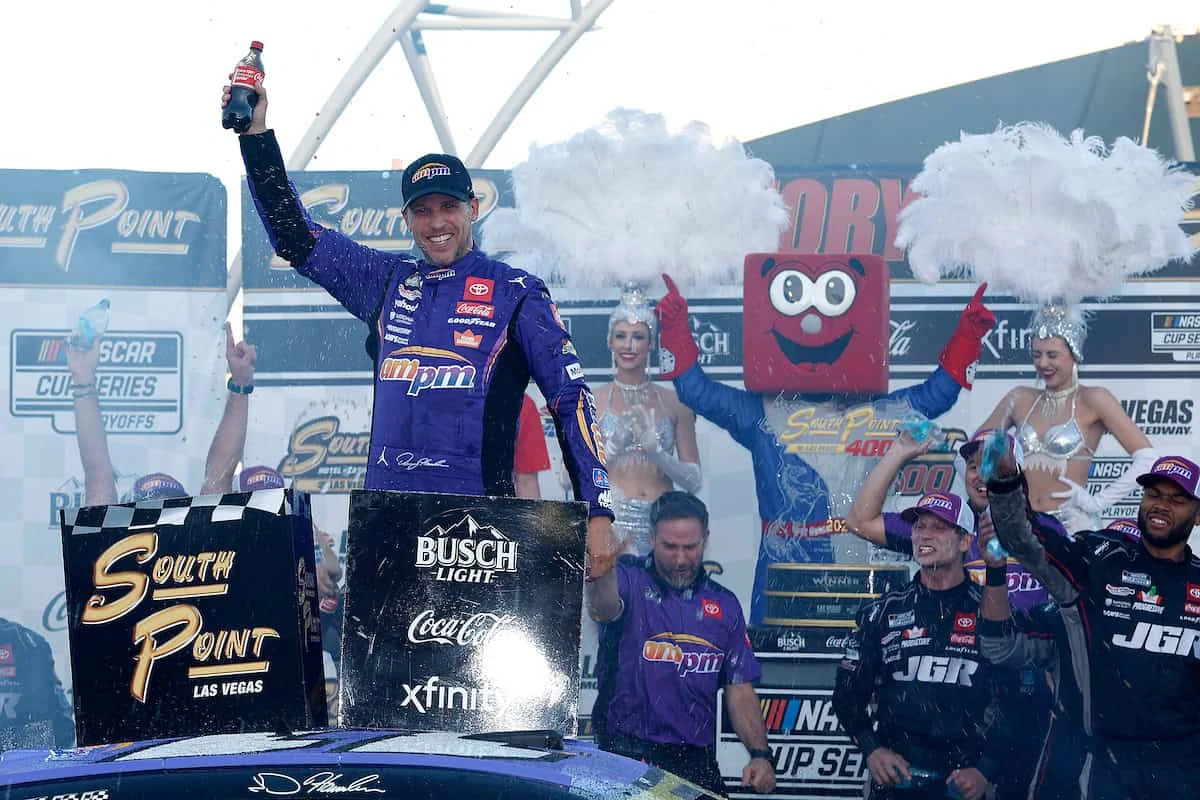 Denny Hamlin Las Vegas victory