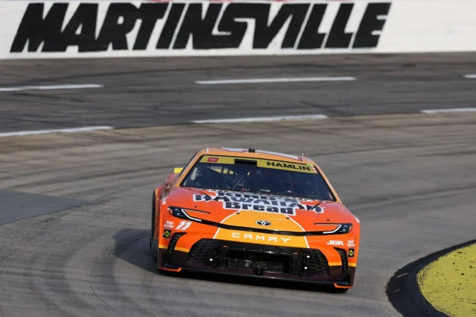 Denny Hamlin Martinsville race reaction Denny Hamlin Martinsville race reaction
