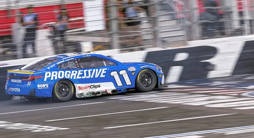 Denny Hamlin historic NASCAR win