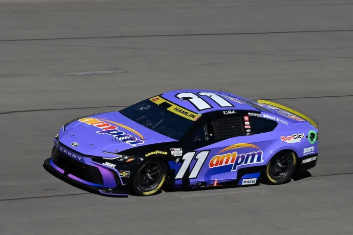 Denny Hamlin NASCAR Las Vegas win