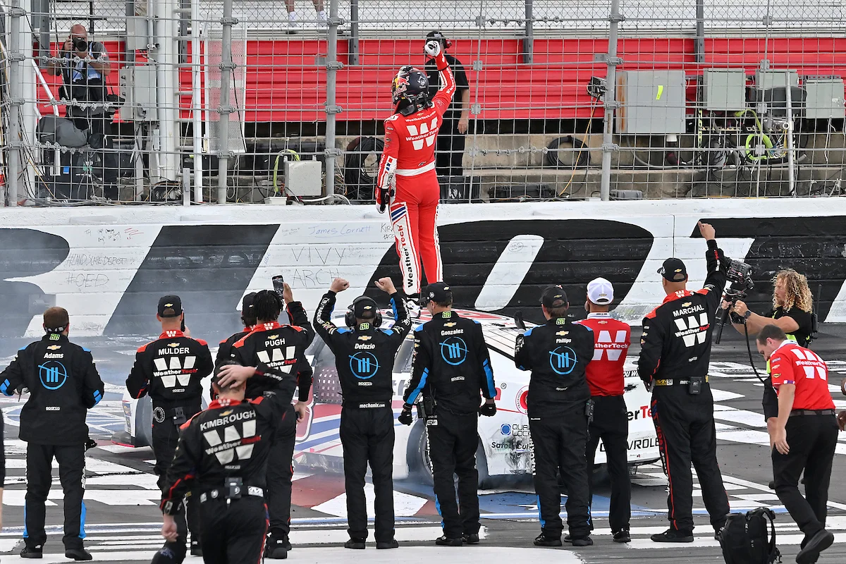 Denny Hamlin on SVG dominance
