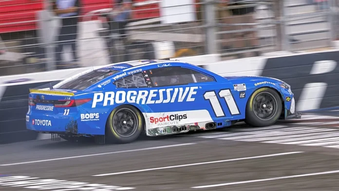 Denny Hamlin Las Vegas Pole