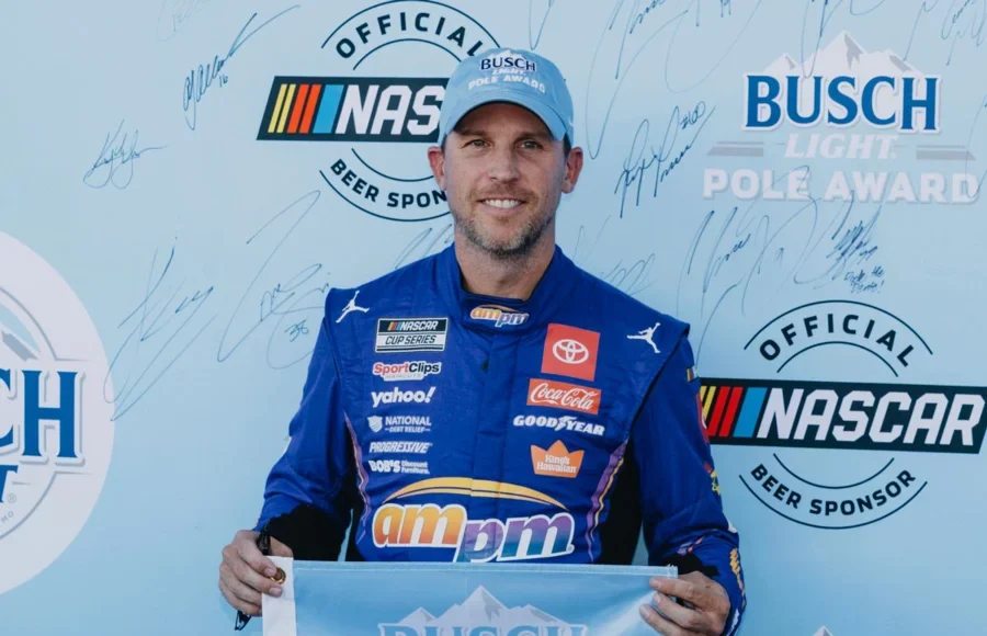 Denny Hamlin South Point 400 Pole