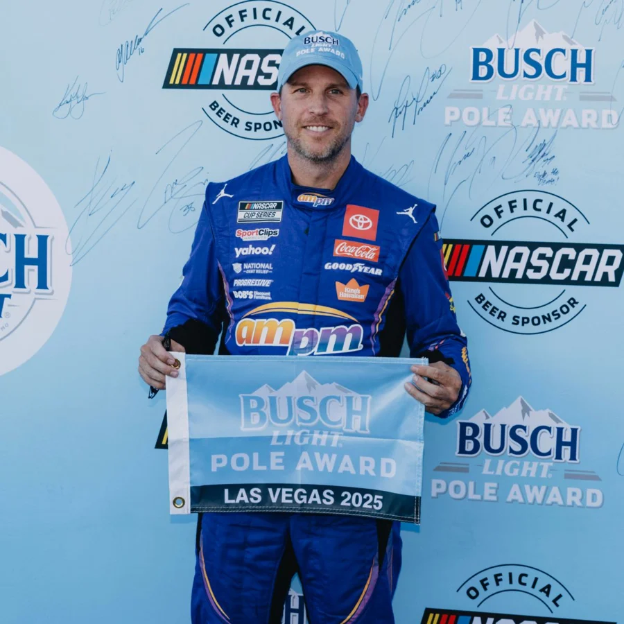 Denny Hamlin South Point 400 Pole