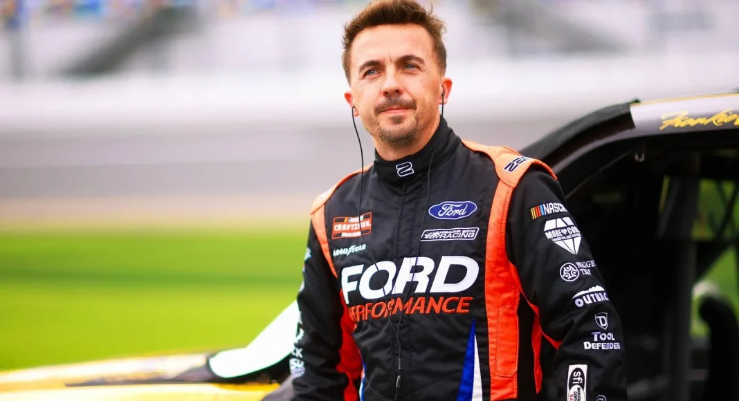 Frankie Muniz NASCAR racing pursuit
