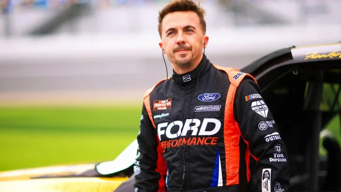 Frankie Muniz NASCAR racing pursuit