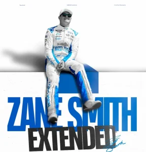 Front Row Motorsports Secures Zane Smith in Major Contract Extension
