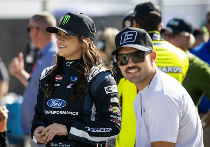 Hailie Deegan F1 collaboration