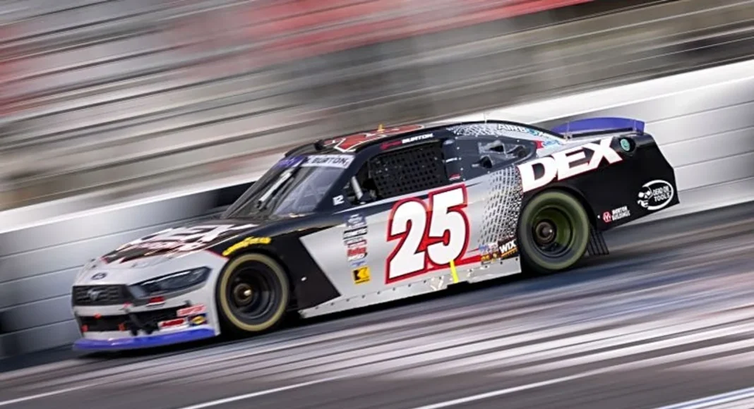 Harrison Burton Charlotte Roval setback