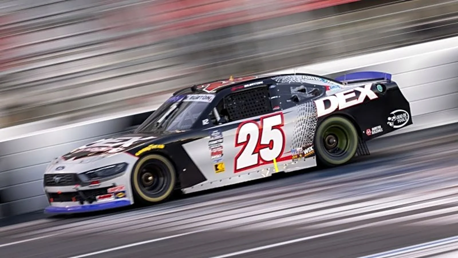 Harrison Burton Charlotte Roval setback