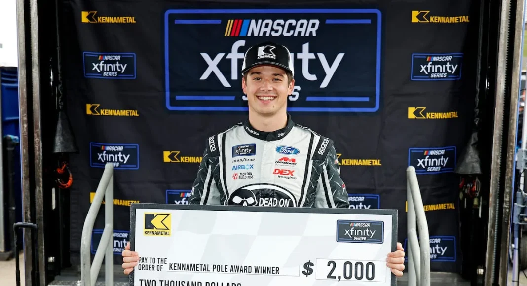 Harrison Burton Martinsville pole