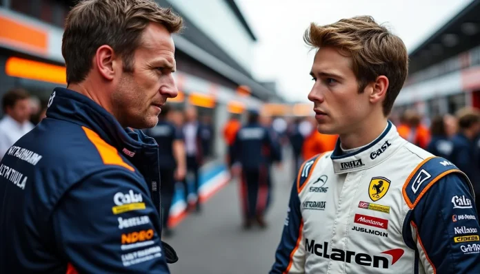 Jenson Button on Norris confidence