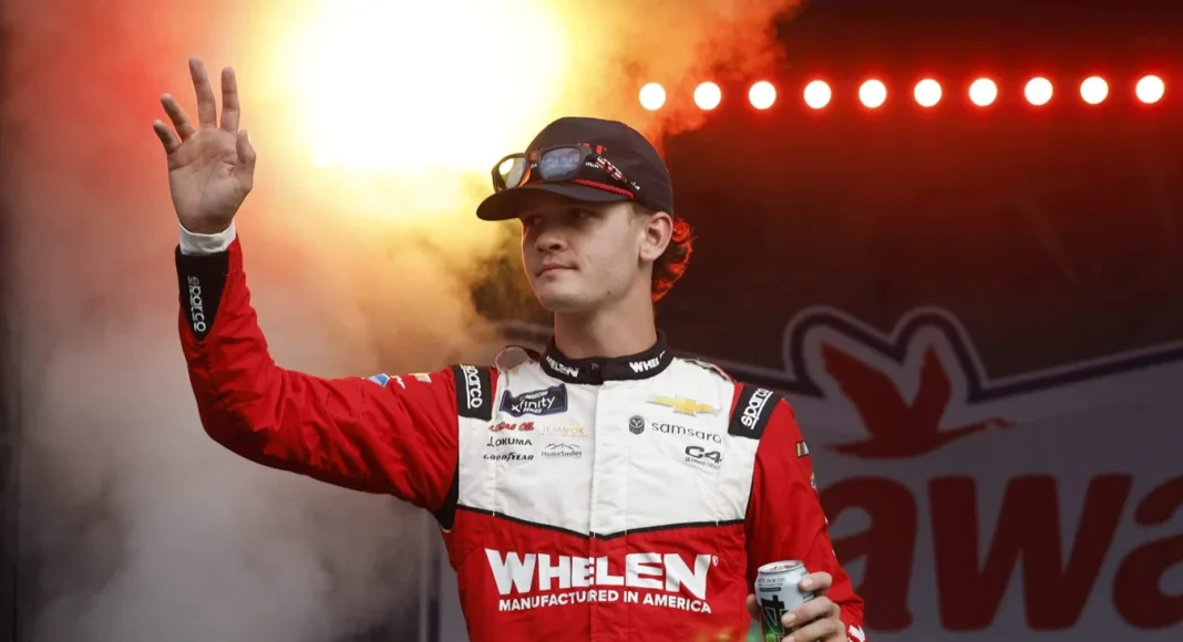 Jesse Love NASCAR confrontation