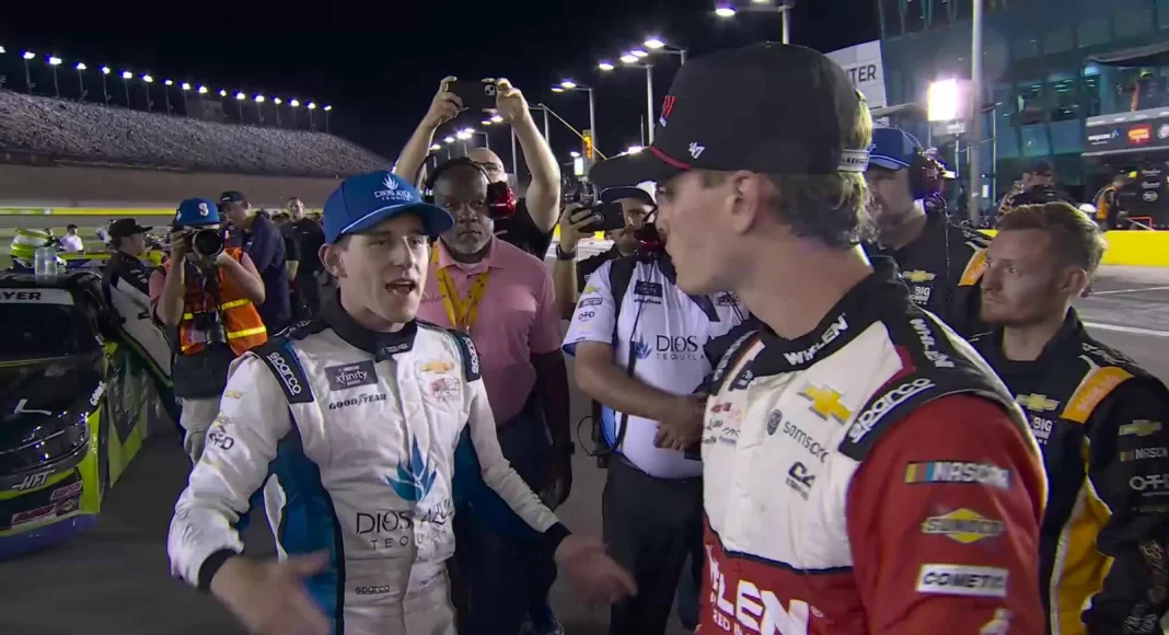 Jesse Love Vegas NASCAR clash