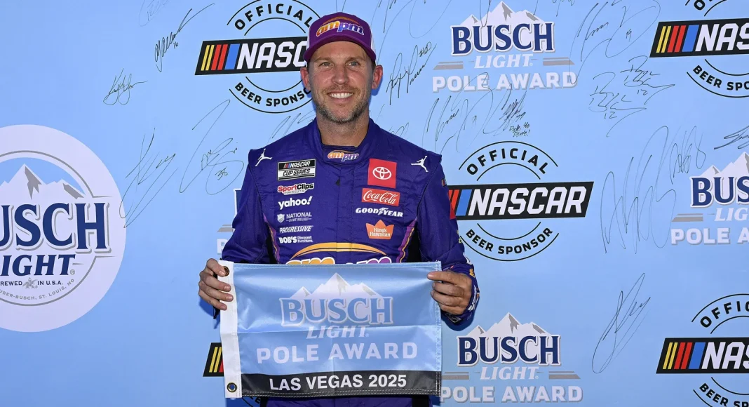 Joe Gibbs Racing Las Vegas qualifying