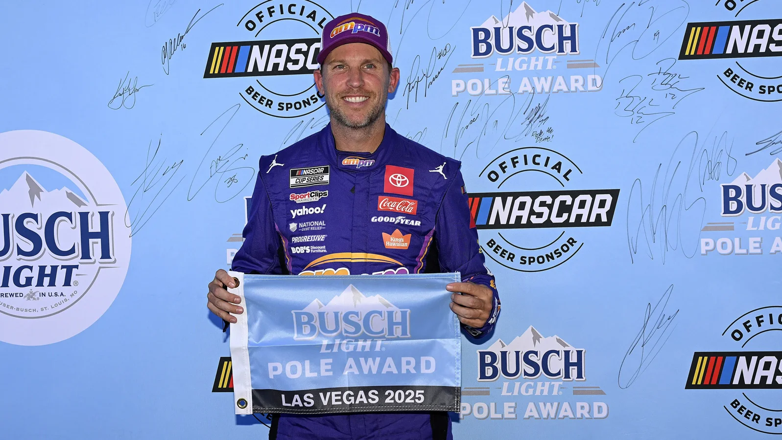 Joe Gibbs Racing Las Vegas qualifying
