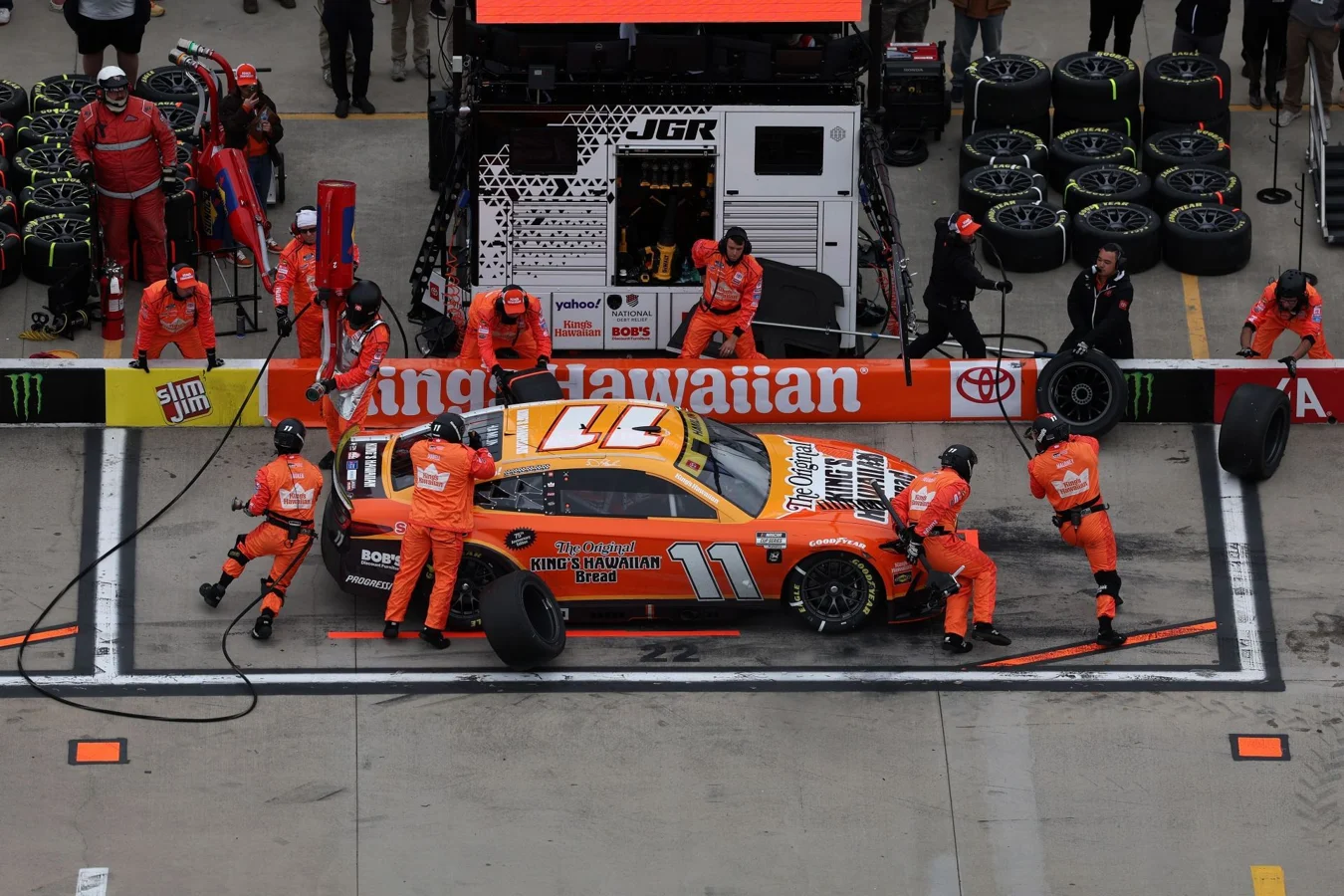 Joe Gibbs Racing engine problems