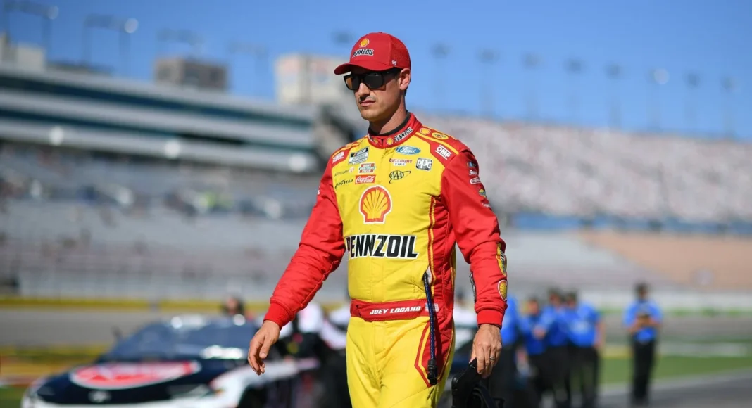 Joey Logano Las Vegas race