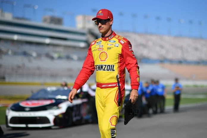 Joey Logano Las Vegas race