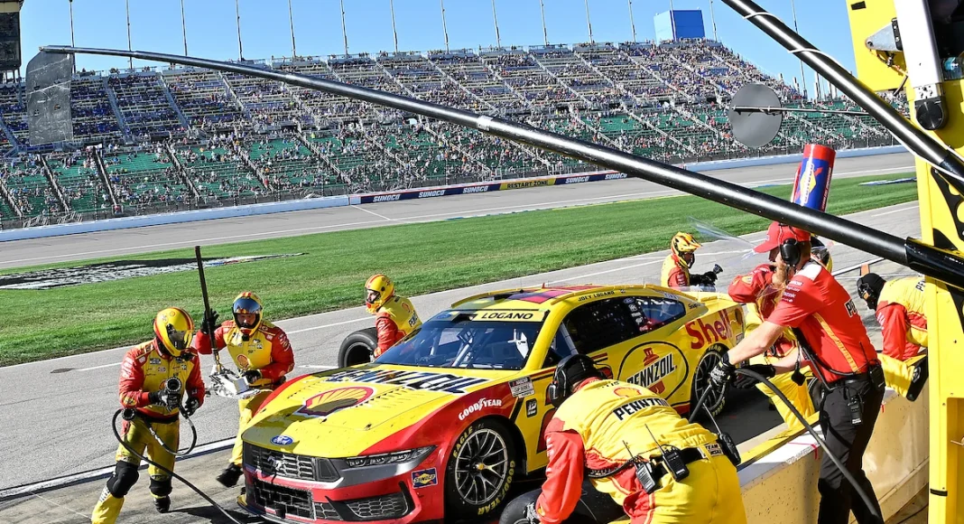 Joey Logano on teammate racing