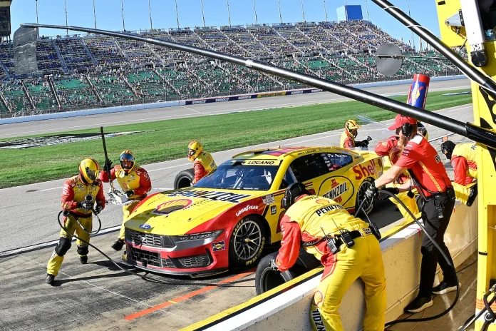 Joey Logano on teammate racing