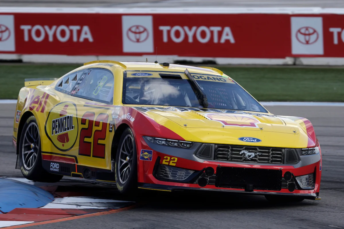 Joey Logano at Charlotte Roval