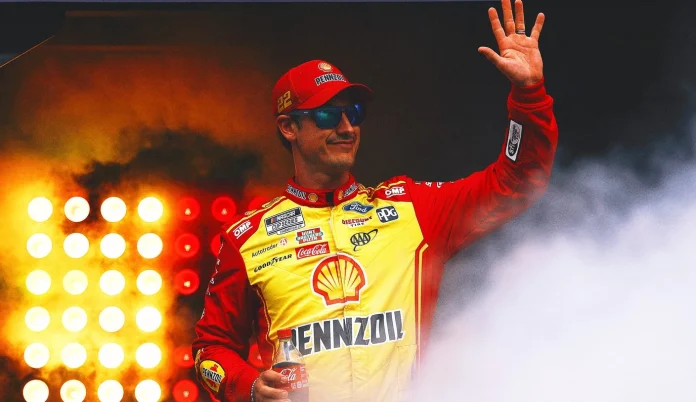 Joey Logano NASCAR playoff support