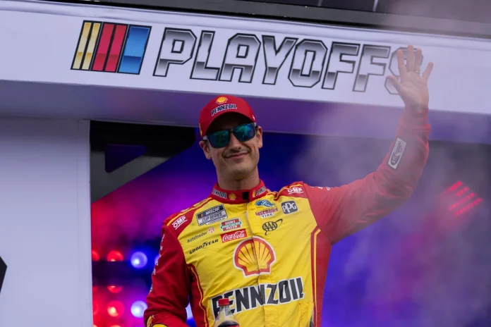 Joey Logano playoff message