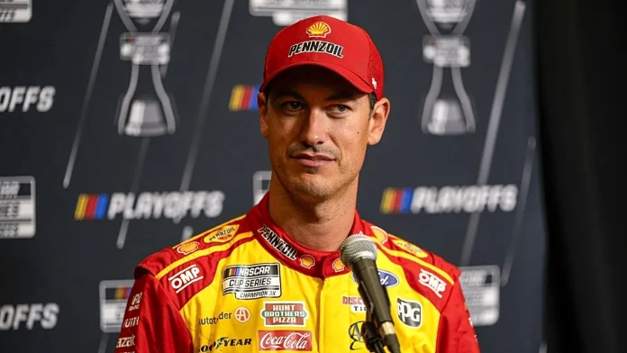 Joey Logano NASCAR Playoff elimination Joey Logano NASCAR Playoff elimination
