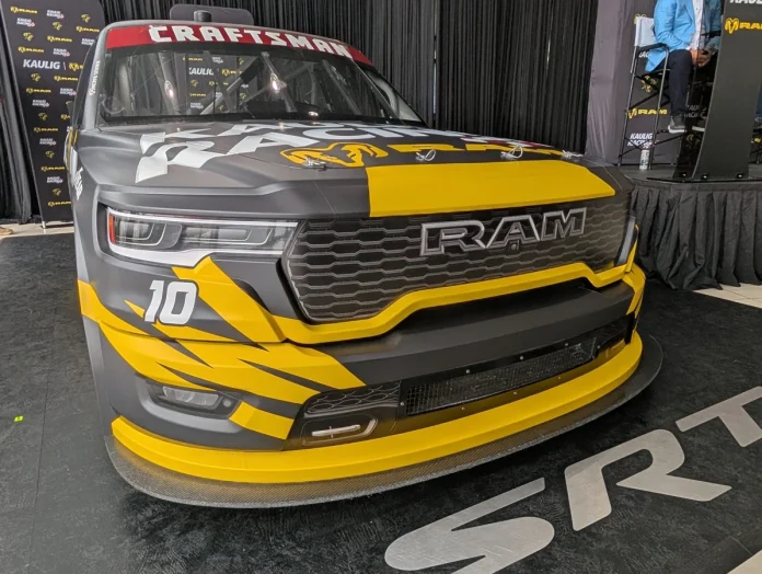 Justin Haley Kaulig Ram Truck Justin Haley Kaulig Ram Truck