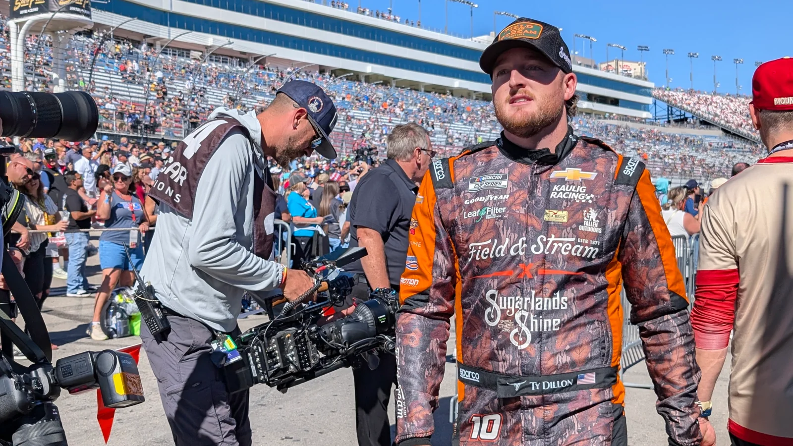 Kaulig Racing spotter fired