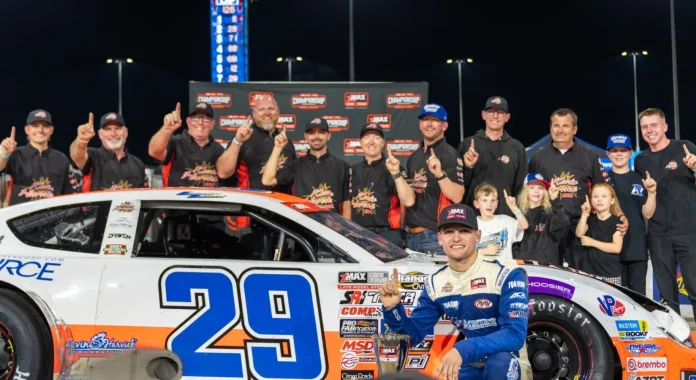 Kevin Harvick Landen Lewis NASCAR