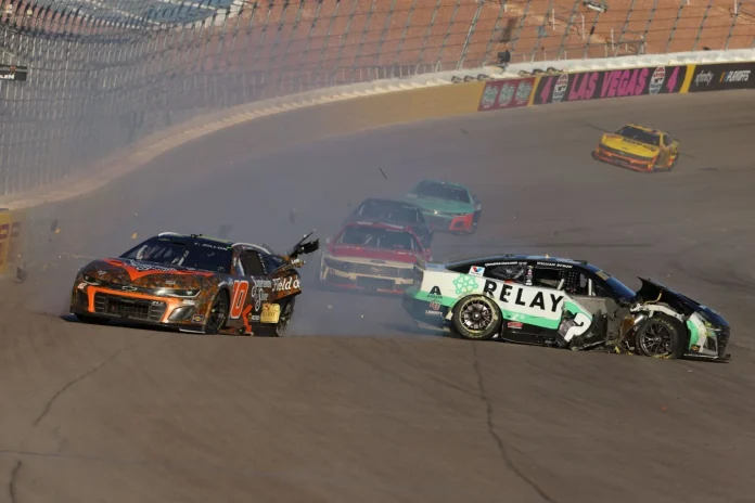 Kevin Harvick on Las Vegas wreck