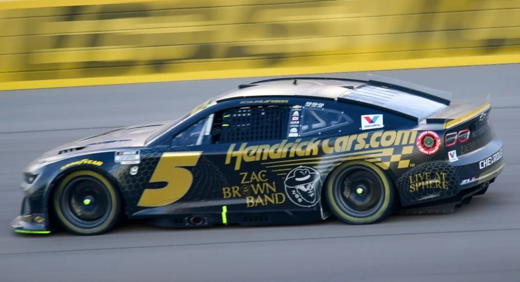 Kyle Larson Las Vegas race